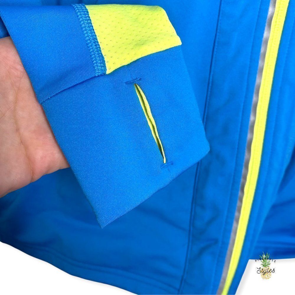 LUCY Blue Yellow Athletic Jacket  - Picture 6 of 9